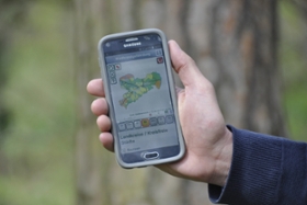 Foto: Mit der Waldbrand-App „Waldbrandgefahr Sachsen“ erhalten Sie alle Informationen zur aktuellen Waldbrandgefahr und dem richtigen Verhalten im Wald schnell, unkompliziert und kostenlos