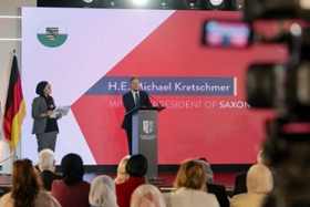 Foto: Unterzeichnung eines Memorandum of Understanding der (Pro-)Rektoren der Westsächsischen Hochschule Zwickau, TU Bergakademie Freiberg und Hochschule Zittau/Görlitz mit der Saxony Egypt University sowie der Saxony International School. Ziel der Absichtserklärung ist es, gemeinsame akademische und wissenschaftliche Aktivitäten zu fördern und den Austausch von wissenschaftlichem Personal sowie Studierenden zu ermöglichen.