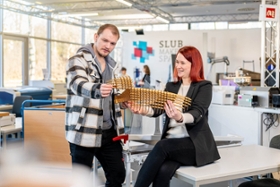 Foto: Nutzende im SLUB Makerspace