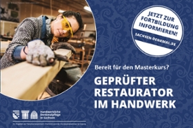 Foto: Lehrgang »Master Professional für Restaurierung im Handwerk« an den Handwerkskammern Leipzig und Chemnitz