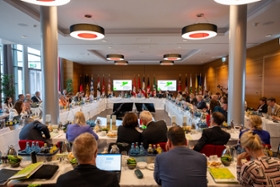 Foto: Auftakt der 96. Konferenz der Justizministerinnen und Justizminister in Bad Schandau
