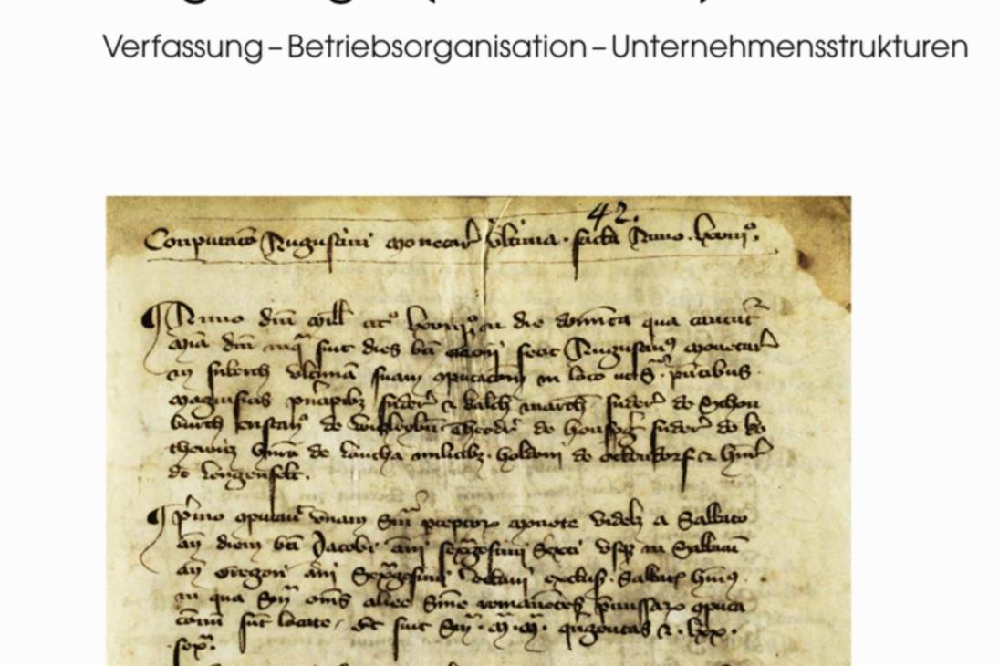 Ivonne Burghardt, Der Edel- und Buntmetallbergbau im meißnisch-sächsischen Erzgebirge (1350-1470). Verfassung-Betriebsorganisation-Unternehmensstrukturen.