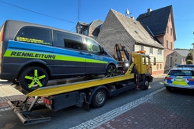 Foto: Sichergestellter Mercedes