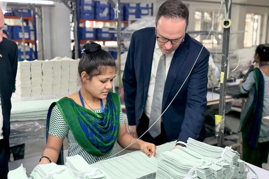 Indien-Reise von Wirtschaftsminister Dirk Panter