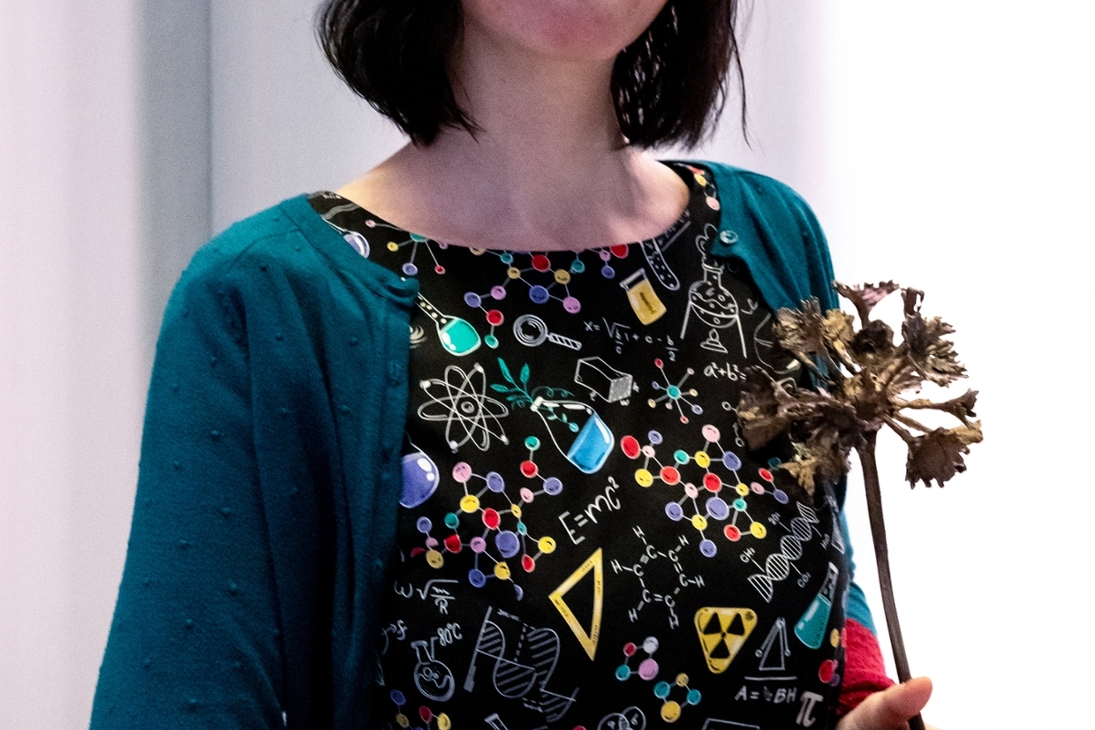 Preisträgerin in der Kategorie "Neugründung" Dr. Babett Baraniec mit ihrem Unternehmen Gesundheitsedukation Babett Baraniec &amp; Sebastian Miedtank GbR – Krebs Campus