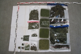 Foto: Sichergestellte Drogen