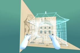 Foto: Anhand historischer Architekturzeichnungen Kulturdenkmale in virtuelle 3D-Modelle umwandeln