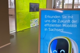 Foto: Wanderausstellung Effiziente Mobilität im Buntspeicher Zwönitz