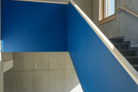 Foto: Blick ins Treppenhaus