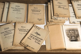 Foto: Das Sächsische Denkmalarchiv - Akten des Landesamtes für Denkmalpflege und der »Königlich Sächsischen Kommission zur Erhaltung der Kunstdenkmäler«, 2021