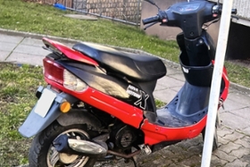 Foto: Entwendeter Motorroller (Crimmitschau)