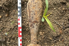 Foto: Bild des Mörsergeschosses