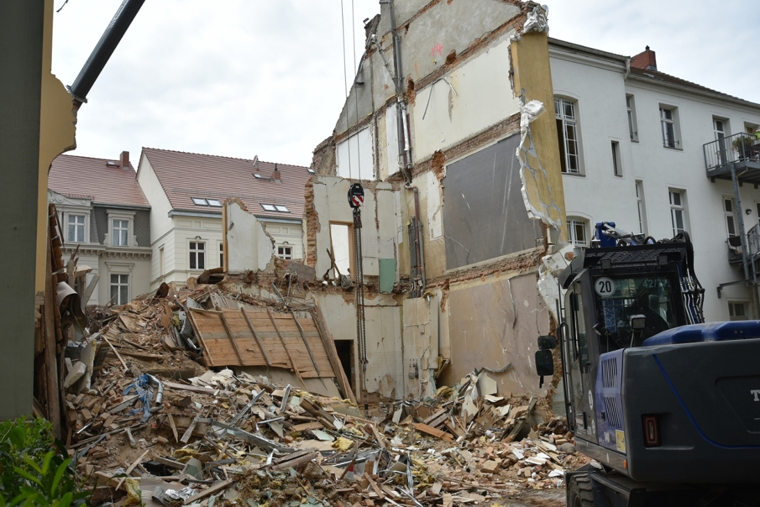 Bild der Einsatzstelle am 21. Mai 2026 hinten