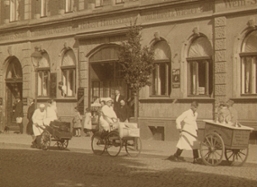Foto: SAVE: Werbefilm von Konditorei und Konzertkaffeehaus Robert Haussmann in Borna (1927) aus der Sammlung des Museums der Stadt Borna