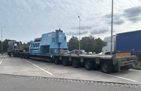 Foto: Großraum- und Schwerlastkontrolle BAB4