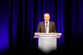 Foto: Amtschef Ulf Bandiko während seiner Rede