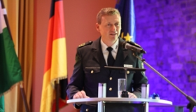 Foto: Antrittsrede Hendrik Schlicke
